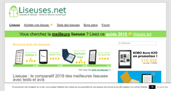 Desktop Screenshot of liseuses.net