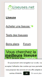 Mobile Screenshot of liseuses.net